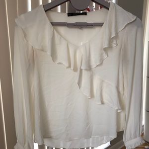 Off-white blouse, Zara